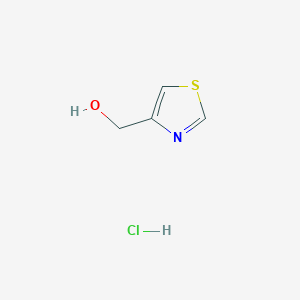 molecular formula C4H6ClNOS B3211398 4-(Hydroxymethyl)thiazole hydrochloride CAS No. 1087767-88-1