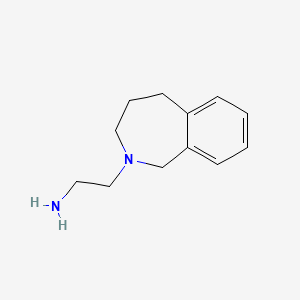 2-(4,5-dihydro-1H-benzo[c]azepin-2(3H)-yl)ethanamine