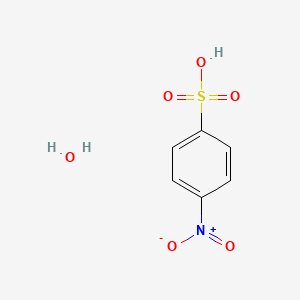 molecular formula C6H7NO6S B3211457 4-硝基苯磺酸水合物 CAS No. 1089293-70-8