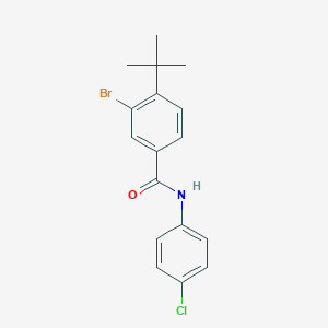 3-bromo-4-tert-butyl-N-(4-chlorophenyl)benzamide