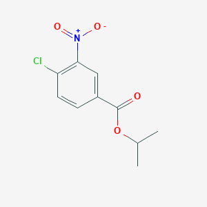 molecular formula C10H10ClNO4 B321158 Isopropyl 4-chloro-3-nitrobenzoate 