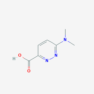 molecular formula C7H9N3O2 B3211635 6-(Dimethylamino)pyridazine-3-carboxylic acid CAS No. 1092297-91-0