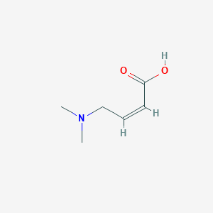 molecular formula C6H11NO2 B3211665 (z)-4-(Dimethylamino)but-2-enoic acid CAS No. 1092365-58-6