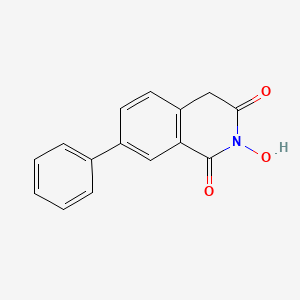 molecular formula C15H11NO3 B3211742 2-羟基-7-苯基异喹啉-1,3(2H,4H)-二酮 CAS No. 1092802-01-1