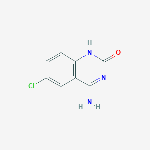molecular formula C8H6ClN3O B3211792 4-Amino-6-chloroquinazolin-2-ol CAS No. 1093201-77-4