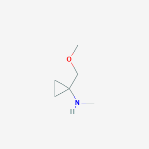 1-(Methoxymethyl)-N-methylcyclopropanamine