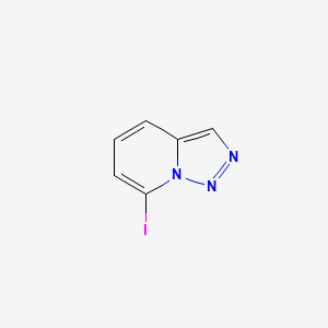 molecular formula C6H4IN3 B3211904 7-Iodo-[1,2,3]triazolo[1,5-a]pyridine CAS No. 1094674-57-3