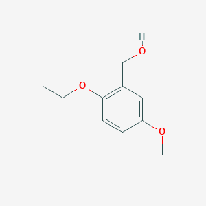 molecular formula C10H14O3 B3211927 (2-Ethoxy-5-methoxy-phenyl)-methanol CAS No. 1094849-00-9