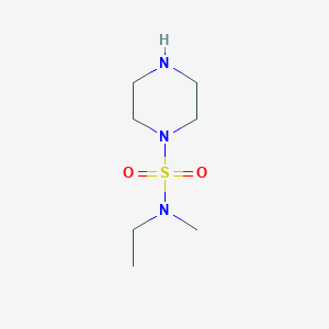 molecular formula C7H17N3O2S B3211956 N-ethyl-N-methylpiperazine-1-sulfonamide CAS No. 1094918-62-3