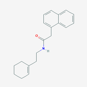 N-[2-(1-cyclohexen-1-yl)ethyl]-2-(1-naphthyl)acetamide