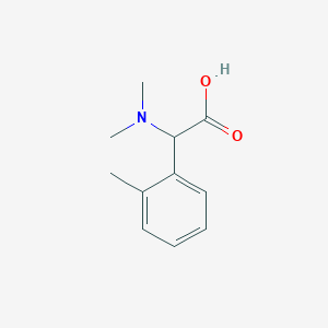 (Dimethylamino)(2-methylphenyl)acetic acid