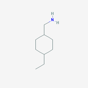 molecular formula C9H19N B3212152 (4-Ethylcyclohexyl)methanamine CAS No. 1096790-46-3