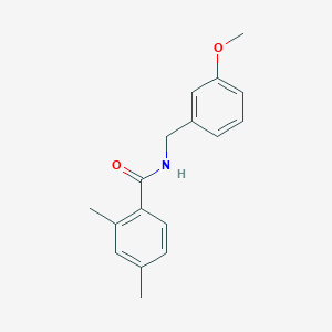 molecular formula C17H19NO2 B3212180 N-(3-Methoxybenzyl)-2,4-dimethylbenzamide CAS No. 1097449-03-0