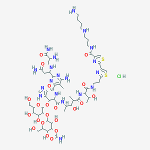 molecular formula C57H90ClN19O21S2 B032122 博来霉素 A5 HCl CAS No. 55658-47-4