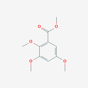 molecular formula C11H14O5 B3212538 2,3,5-三甲氧基苯甲酸甲酯 CAS No. 110361-77-8