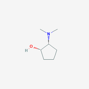molecular formula C7H15NO B3212566 (1S,2R)-2-(Dimethylamino)cyclopentanol CAS No. 1104082-90-7