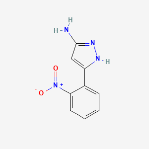 5-(2-Nitro-phenyl)-2H-pyrazol-3-ylamine