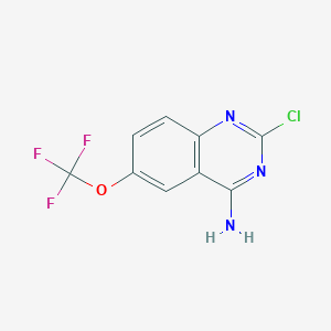 2-Chloro-4-Amino-6-(Trifluoromethoxy)quinazoline