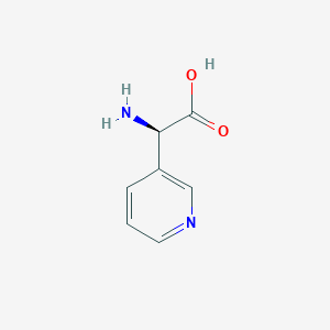 (2R)-2-amino-2-pyridin-3-ylacetic acid