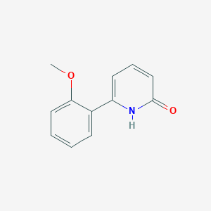 molecular formula C12H11NO2 B3213080 2-Hydroxy-6-(2-methoxyphenyl)pyridine CAS No. 1111114-62-5
