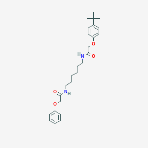 2-(4-tert-butylphenoxy)-N-(6-{[(4-tert-butylphenoxy)acetyl]amino}hexyl)acetamide