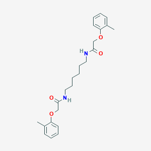 2-(2-methylphenoxy)-N-(6-{[(2-methylphenoxy)acetyl]amino}hexyl)acetamide