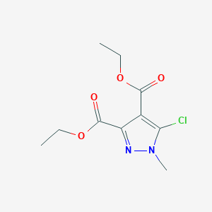 Diethyl 5-chloro-1-methyl-1H-pyrazole-3,4-dicarboxylate
