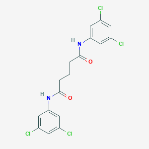 N,N'-bis(3,5-dichlorophenyl)pentanediamide