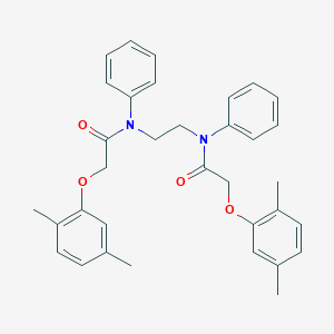 2-(2,5-dimethylphenoxy)-N-(2-{[(2,5-dimethylphenoxy)acetyl]anilino}ethyl)-N-phenylacetamide
