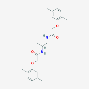 2-(2,5-dimethylphenoxy)-N-(2-{[(2,5-dimethylphenoxy)acetyl]amino}-1-methylethyl)acetamide