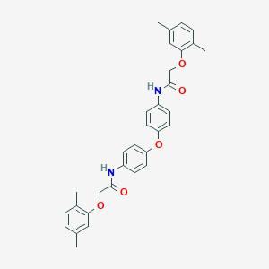 2-(2,5-dimethylphenoxy)-N-[4-(4-{[(2,5-dimethylphenoxy)acetyl]amino}phenoxy)phenyl]acetamide