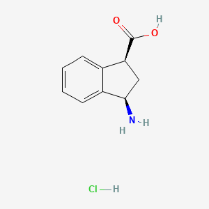 (+/-)-cis-3-Amino-1-indanecarboxylic acid HCl