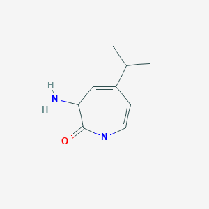 2H-Azepin-2-one, 3-amino-1,3-dihydro-1-methyl-5-(1-methylethyl)-