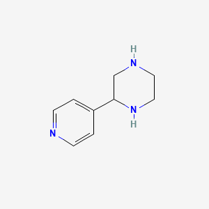 2-(Pyridin-4-yl)piperazine