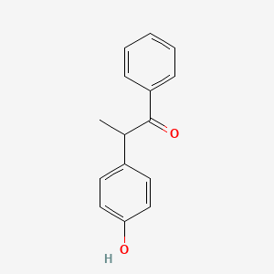 2-(4-Hydroxyphenyl)-1-phenylpropan-1-one