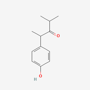 2-(4-Hydroxyphenyl)-4-methylpentan-3-one