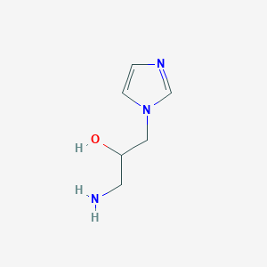 1-Amino-3-(1H-imidazol-1-YL)propan-2-OL