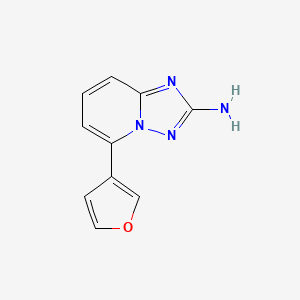 5-(Furan-3-yl)-[1,2,4]triazolo[1,5-a]pyridin-2-amine