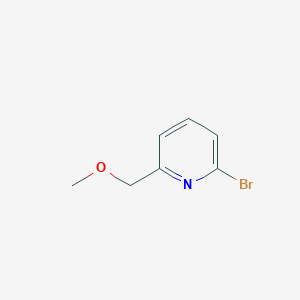 molecular formula C7H8BrNO B3213737 2-Bromo-6-(methoxymethyl)pyridine CAS No. 112575-15-2