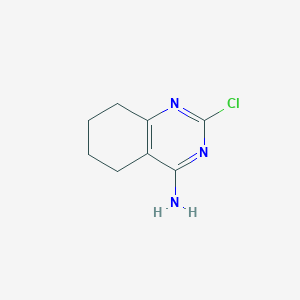 molecular formula C8H10ClN3 B3213793 4-氨基-2-氯-5,6,7,8-四氢喹唑啉 CAS No. 1127-86-2