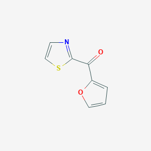 molecular formula C8H5NO2S B3213875 2-Furyl-2-thiazolyl ketone CAS No. 112969-91-2