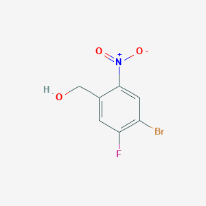 (4-Bromo-5-fluoro-2-nitrophenyl)methanol
