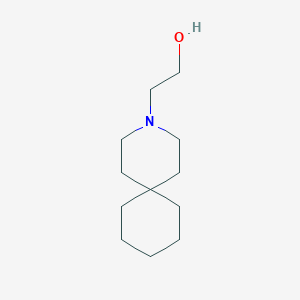 molecular formula C12H23NO B3214016 2-(3-Aza-spiro[5.5]undec-3-yl)-ethanol CAS No. 1133-00-2