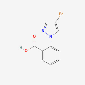 2-(4-bromo-1H-pyrazol-1-yl)benzoic acid