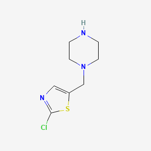 2-Chloro-5-(piperazin-1-ylmethyl)thiazole