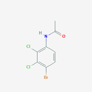molecular formula C8H6BrCl2NO B3214188 N-(4-bromo-2,3-dichlorophenyl)acetamide CAS No. 113571-16-7