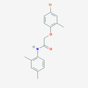 2-(4-bromo-2-methylphenoxy)-N-(2,4-dimethylphenyl)acetamide