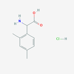2-Amino-2-(2,4-dimethylphenyl)acetic acid hydrochloride