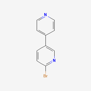 molecular formula C10H7BrN2 B3214379 2-Bromo-5-(pyridin-4-yl)pyridine CAS No. 1142197-30-5