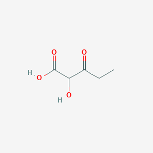 molecular formula C5H8O4 B3214392 Pentanoic acid, 2-hydroxy-3-oxo- CAS No. 114282-82-5